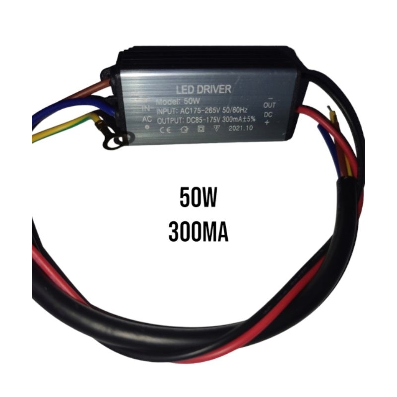 LED DRIVER HPL Waterproof 50W 300MA (1w 50pcs) / Trafo 50 Watt
