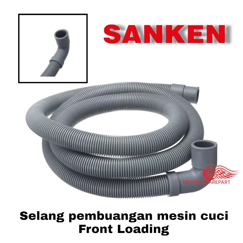SANKEN Front Loading | selang pembuangan mesin cuci Front Loading SANKEN