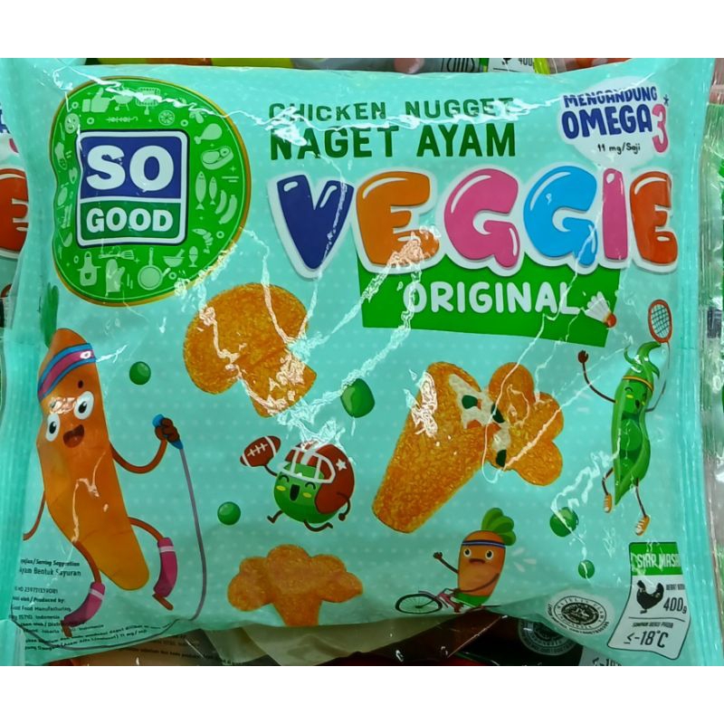 

So Good Chicken Nuget Nuget Ayam Vigie Original 400g - HM