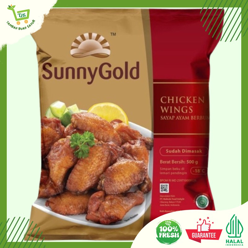 

SUNNY GOLD CHICKEN WINGS 500 GR | Tambah Buah Sayur