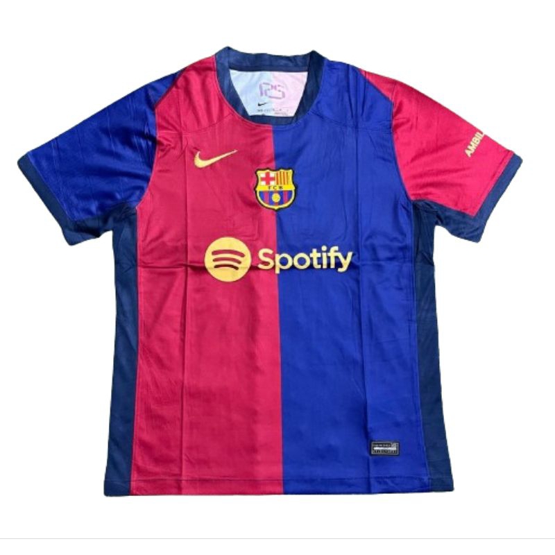 jersey bola barcelona home 24/25 - custom nama