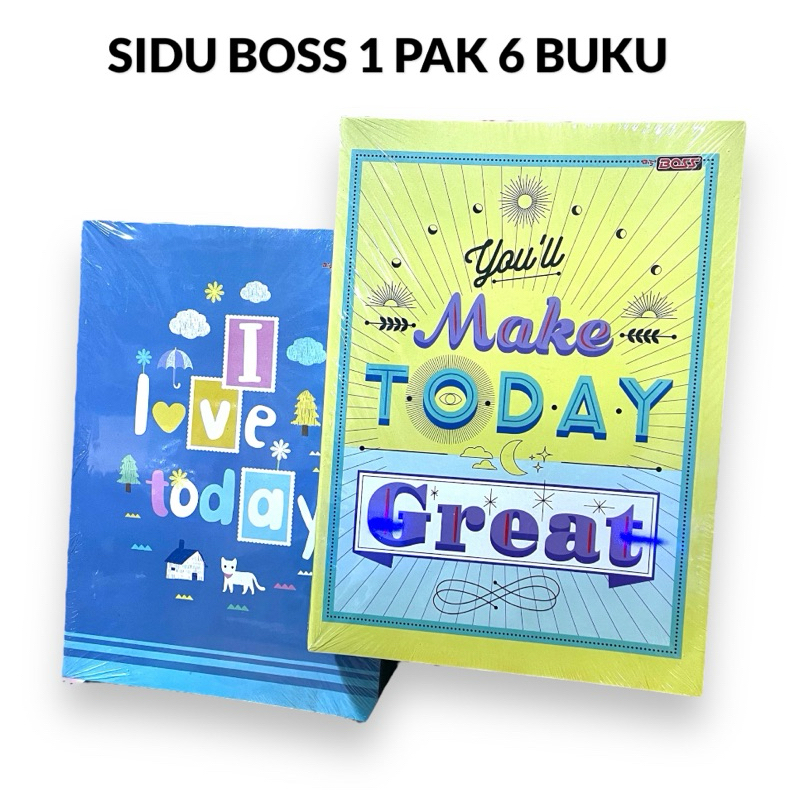 

Buku Tulis Sidu Bigboss//boxy/besar 42 Lembar 1Pak 100% Original