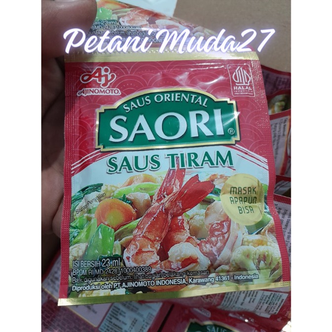 

Saori Saus Tiram 23ml - Saus Oriental 1pcs