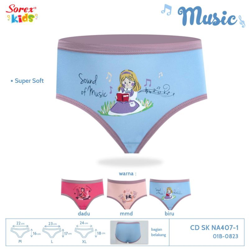 cd anak sorex / sorex kids / cd anak perempuan