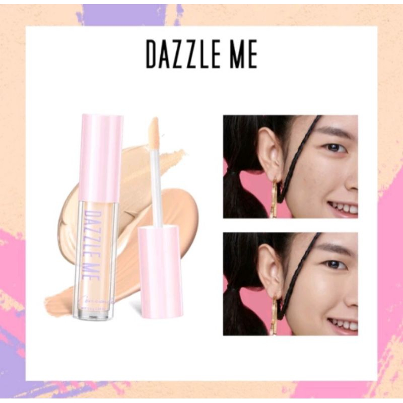 DAZZLE ME concealer matte liquid - our secret cover concealer | make up tahan lama