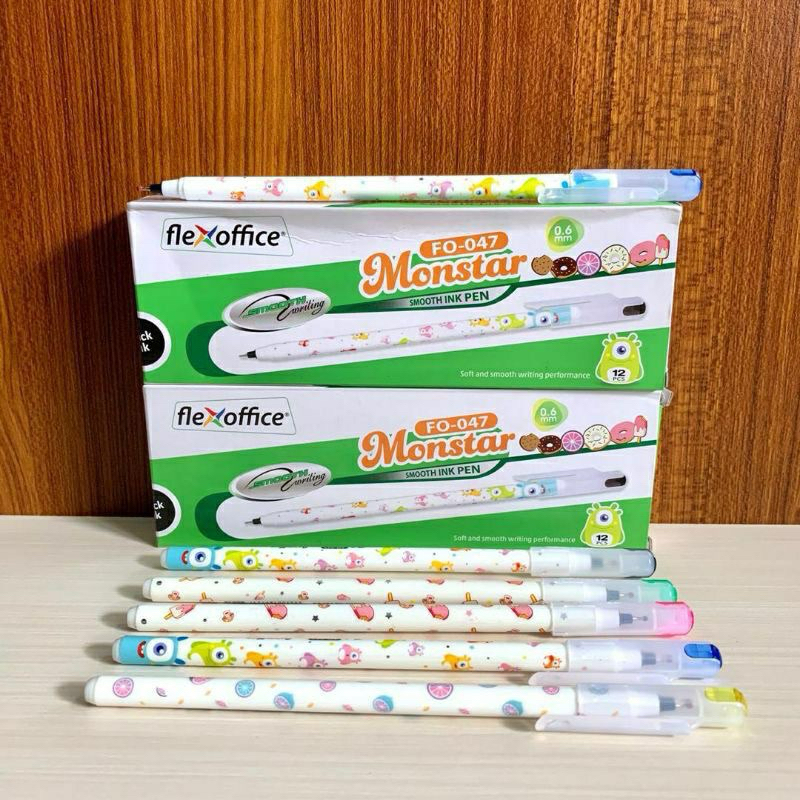 

Pulpen Monstar Flexoffice Harga Satuan
