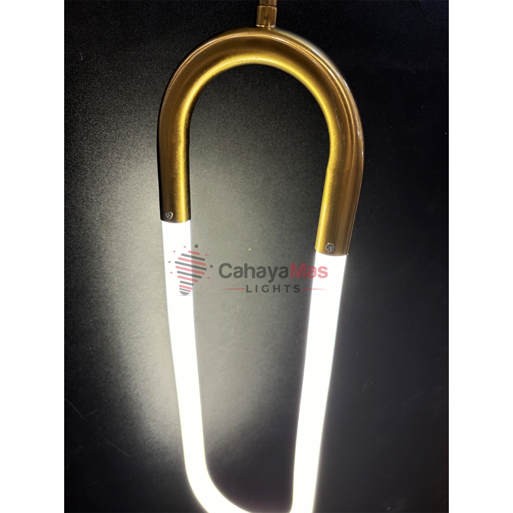 Lampu Hias Gantung Dapur / Bar / Ruang Makan / Bedside / Dll Minimalist Modern Nordic Gold FULLSET