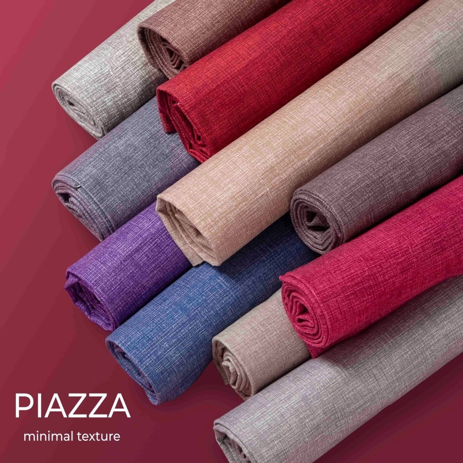 PIAZZA Kain Velvet Minimalist Design Yugos - Kain Beludru Lembut Bahan Pelapis Sofa / Jok Kursi Teba