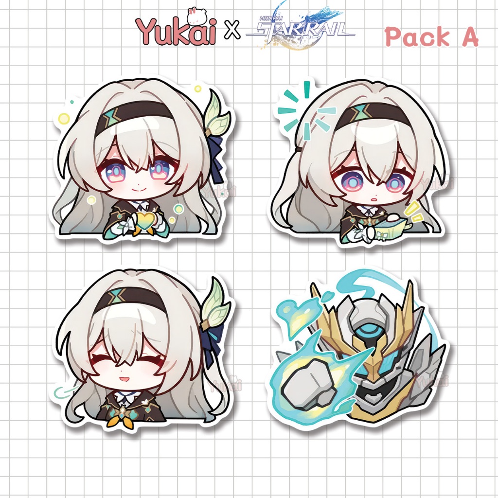 

Stiker Pack Firefly Honkai Star Rail (HSR) Premium, Sticker Anime Waterproof
