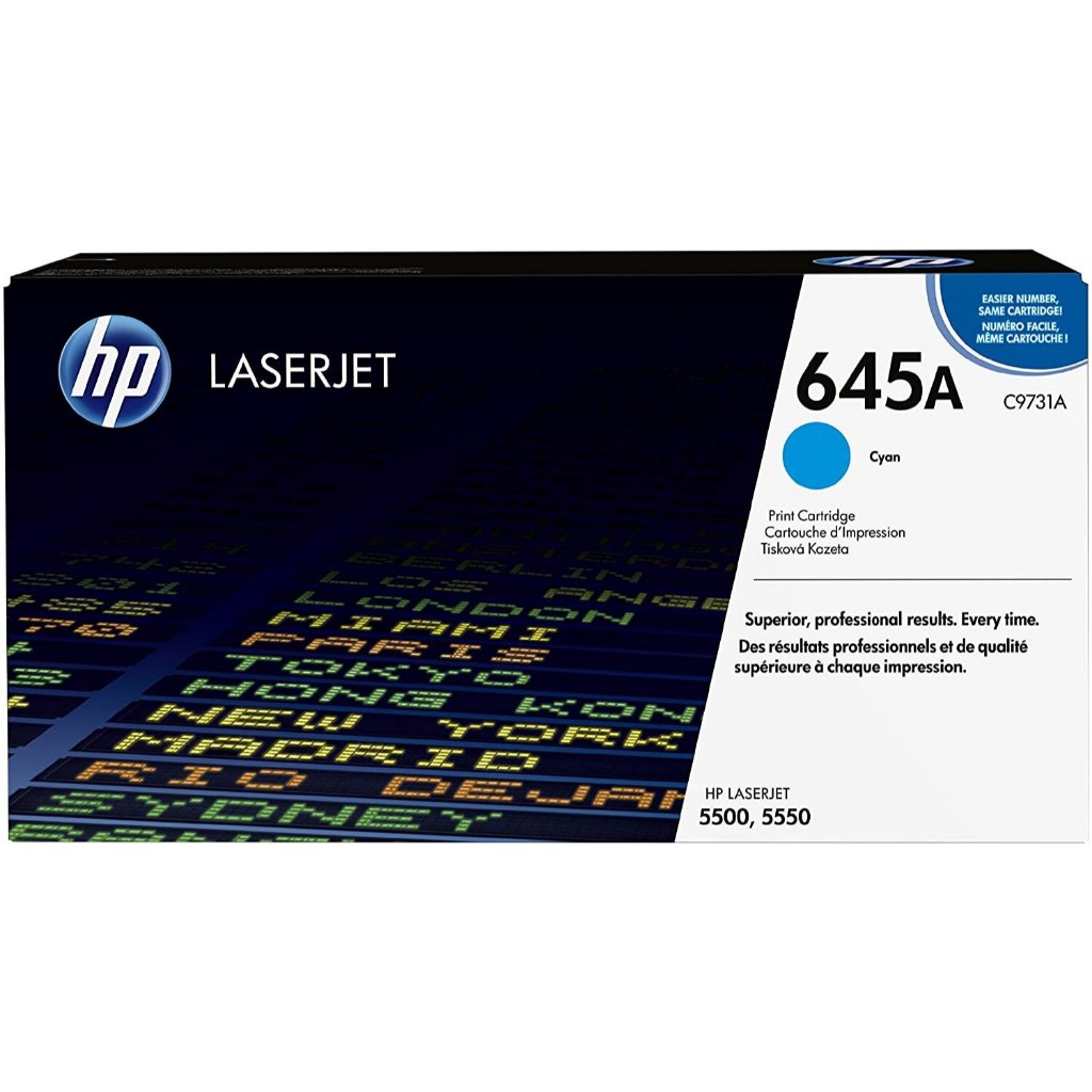 TONER HP LASERJET 645A CYAN ORIGINAL