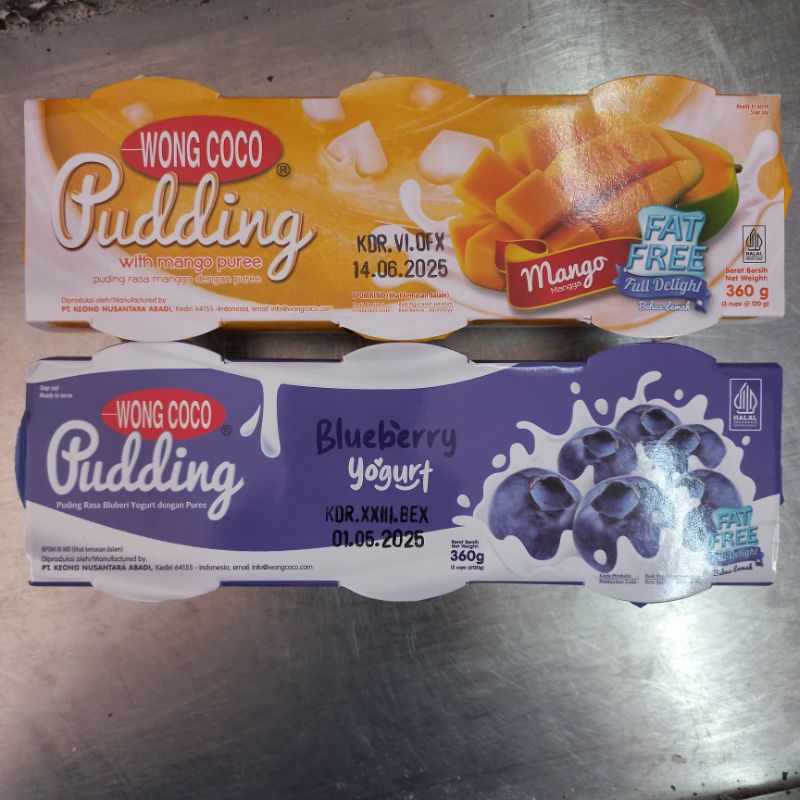 

wong coco puding 125g×3