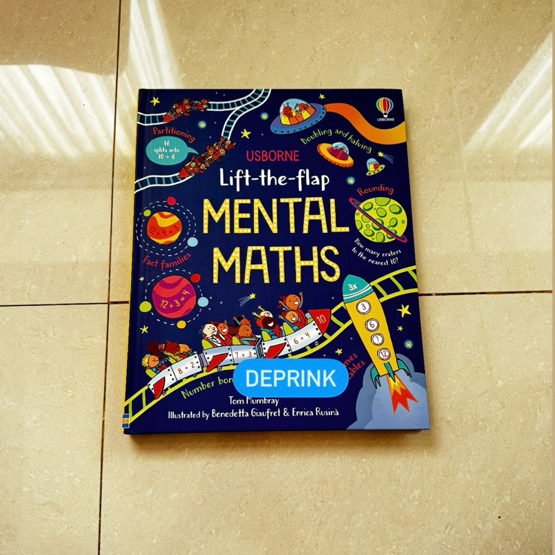 

USBORNE - LIFT-THE-FLAP MENTAL MATHS
