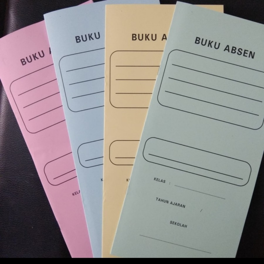 Absensi Buku Absen Karyawan / Absen Serba Guna