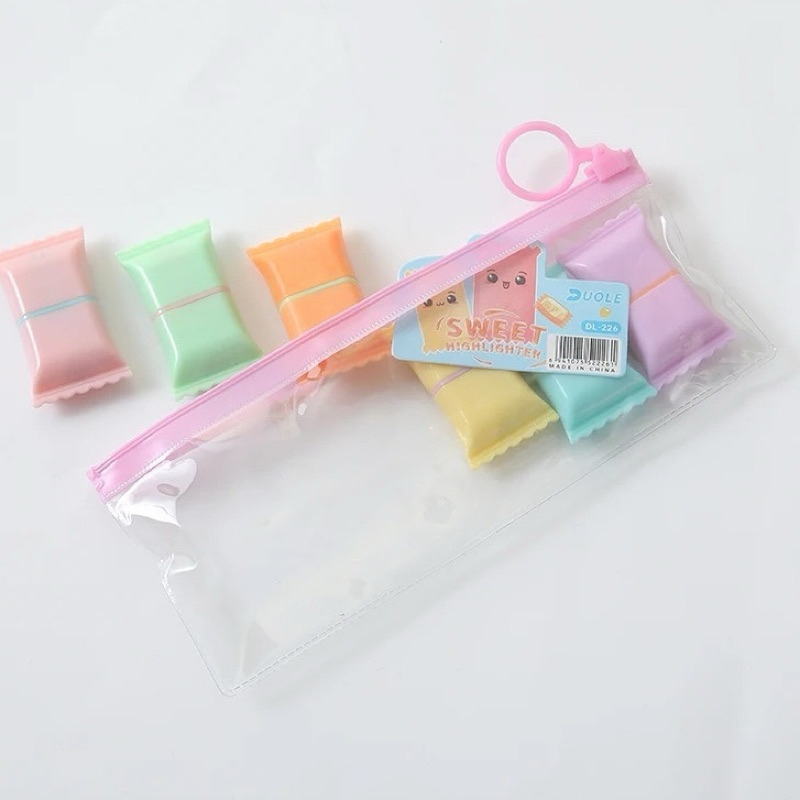 

Stabilo Permen Lucu Warna Highlighter Stabilo Warna Warni Untuk Jurnal / Stabilo Pastel / Pastel Stabilo Warna / Highlighter Pen / souvenir ulang tahun TM AE12