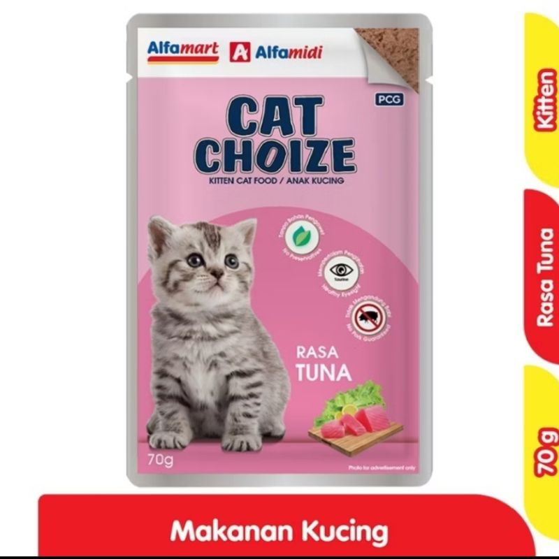 Cat Choize Sachet Kitten 70g Makanan basah Kucing