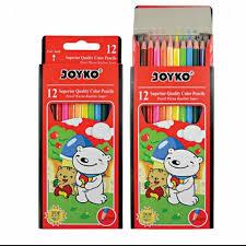 

PENSIL WARNA KAYU JOYKO 12 WARNA