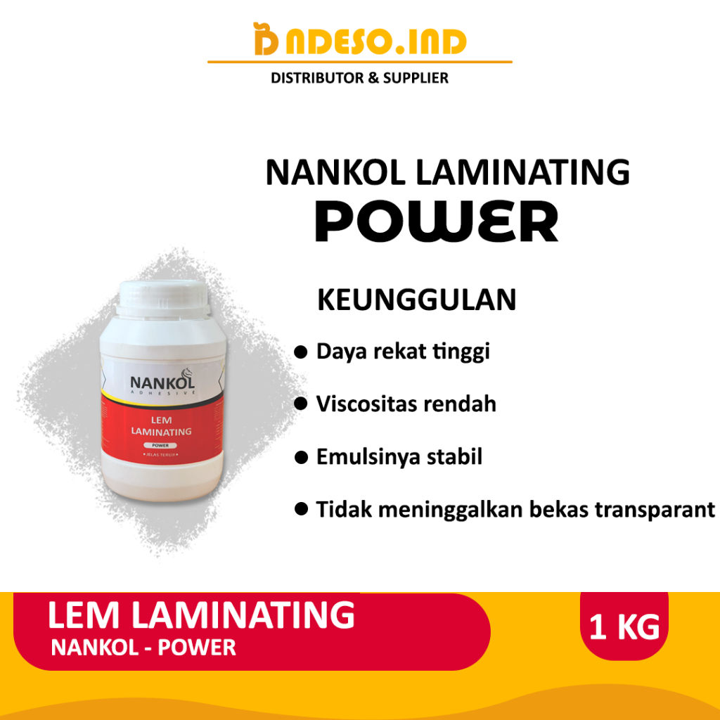 

HJK Lem Laminating Nankol Power - 1KG