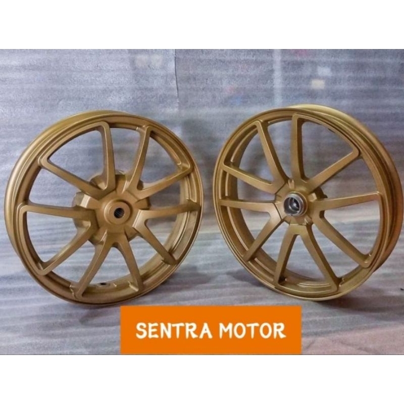 velg racing mio m3 , soul gt 125 , mio z , gear 125 merk chemco  type evo