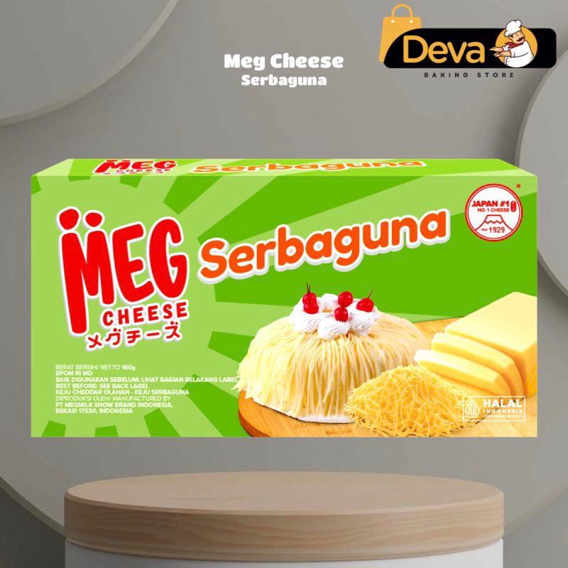 

Meg Cheese Serbaguna - Keju Meg Serbaguna 120gr