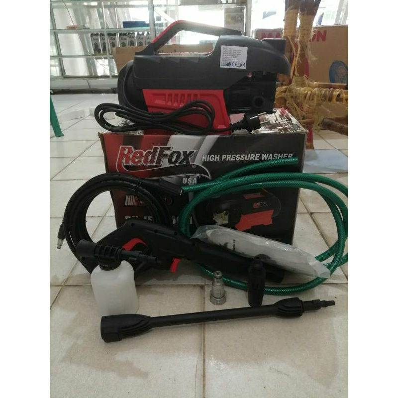 MESIN CUCI STEAM MOTOR/HIGH PRESSURE JET CLEANER REDFOX  RX -JET550M