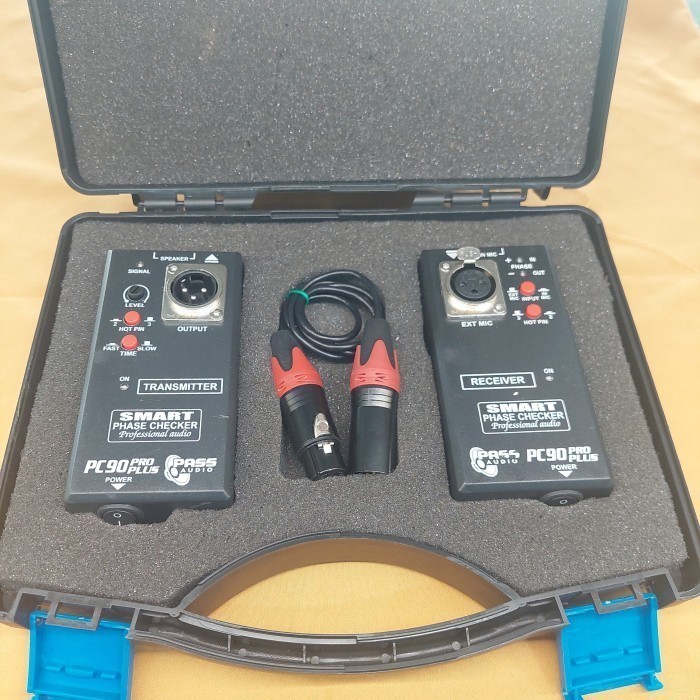 PHASE CHECKER PHASE TESTER PROFESIONAL PASS AUDIO PC 90 PRO Plus New
