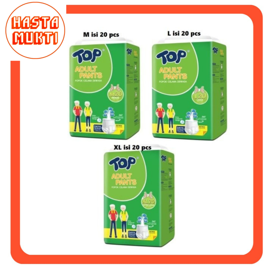 TOP Popok Dewasa / Pampers Dewasa Celana