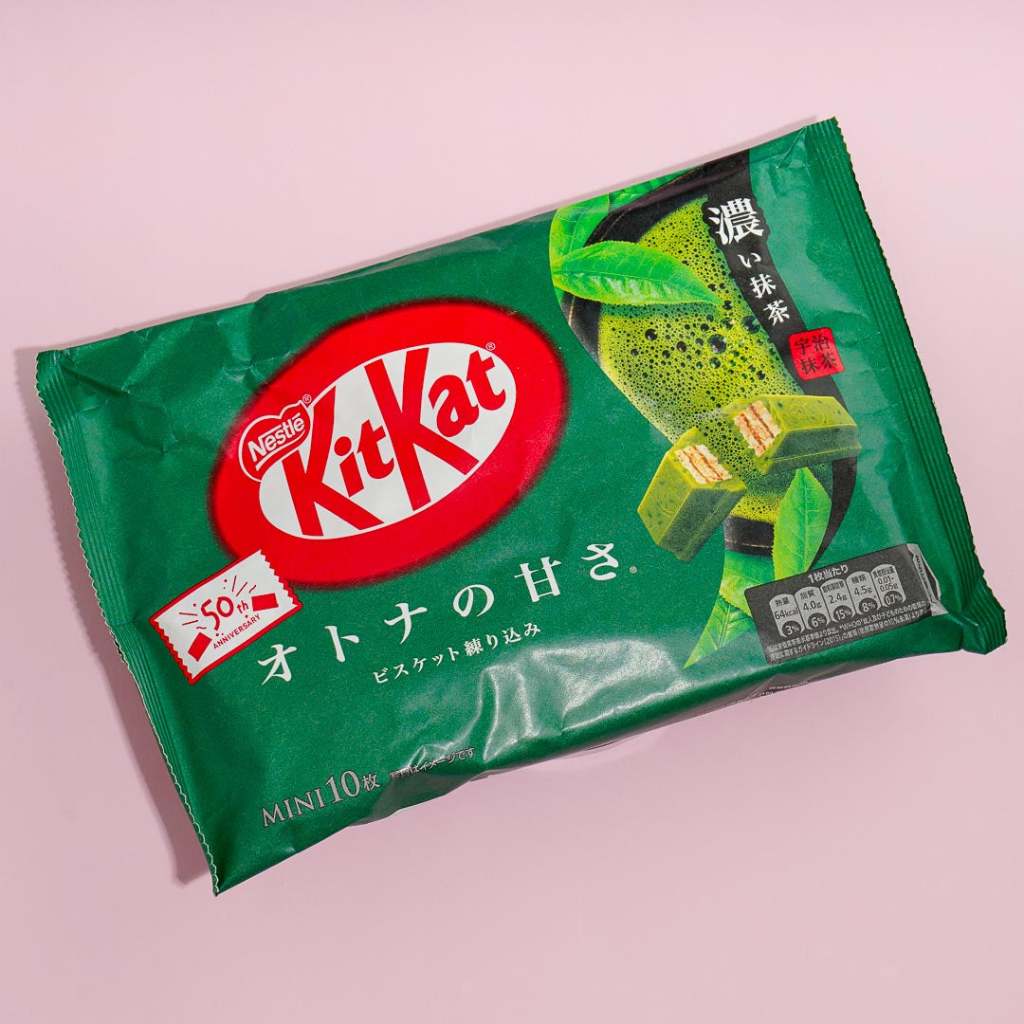 

PROMO! Nestle Kitkat Jepang Rasa Intense Greentea Matcha isi 11 pcs + 1 pcs Original