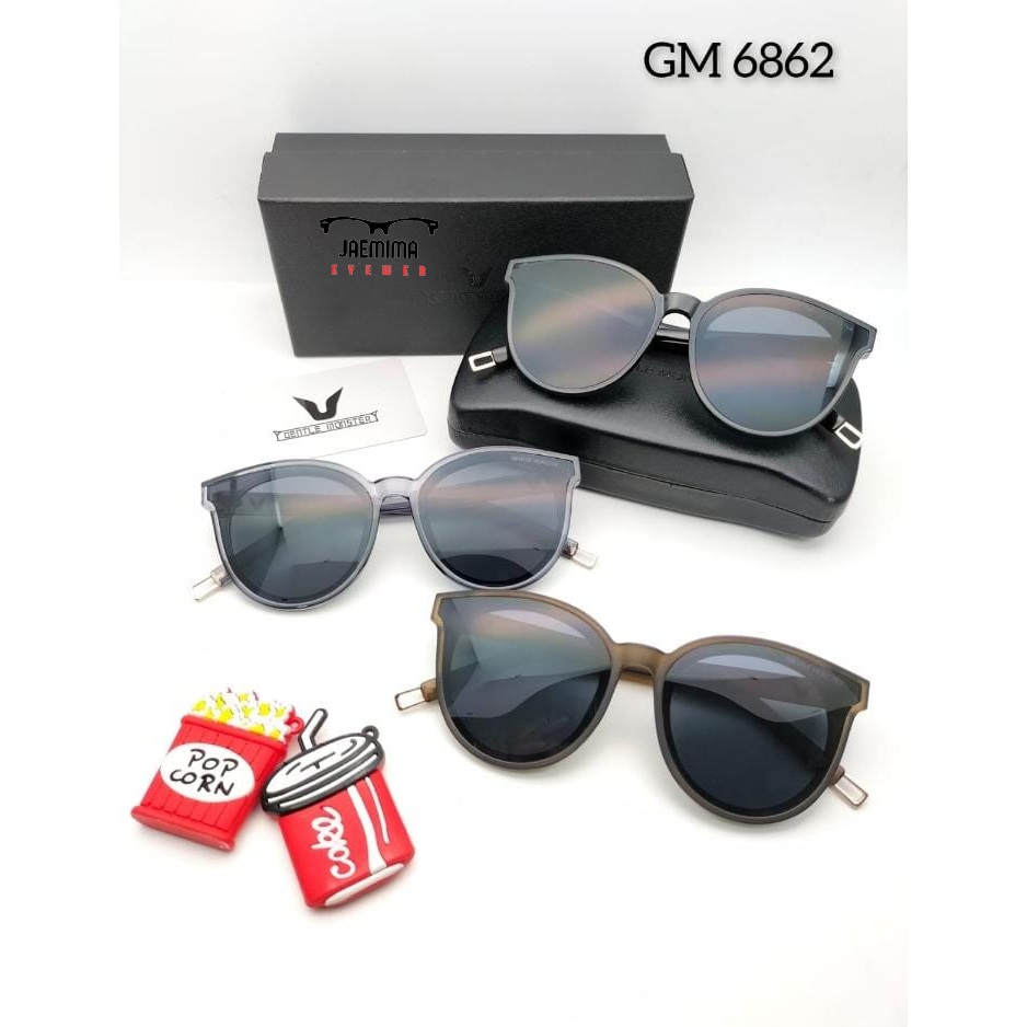 KACAMATA SUNGLASS GENTLE MONSTER PRIA/WANITA 6862 KACAMATA HITAM | kacamata fashion