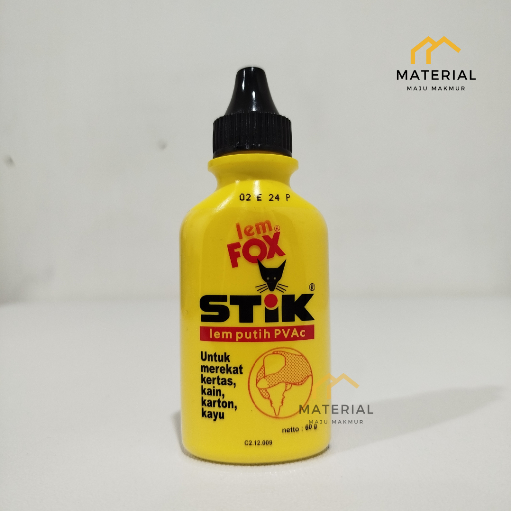 

Lem Fox Stik 60gr/Lem Putih PVAC