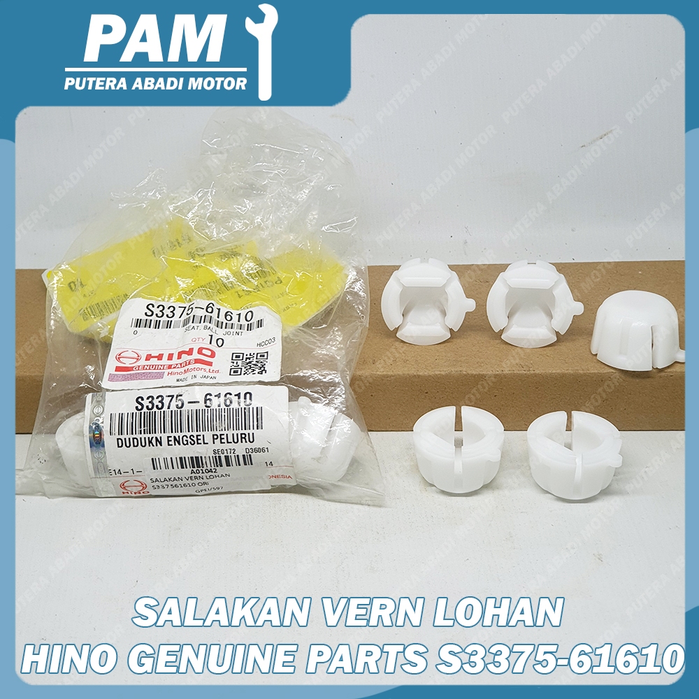 Dudukan Engsel Peluru Hino Lohan ASLI Hino Genuine Parts S3375-61610 Salakan Vern Lohan
