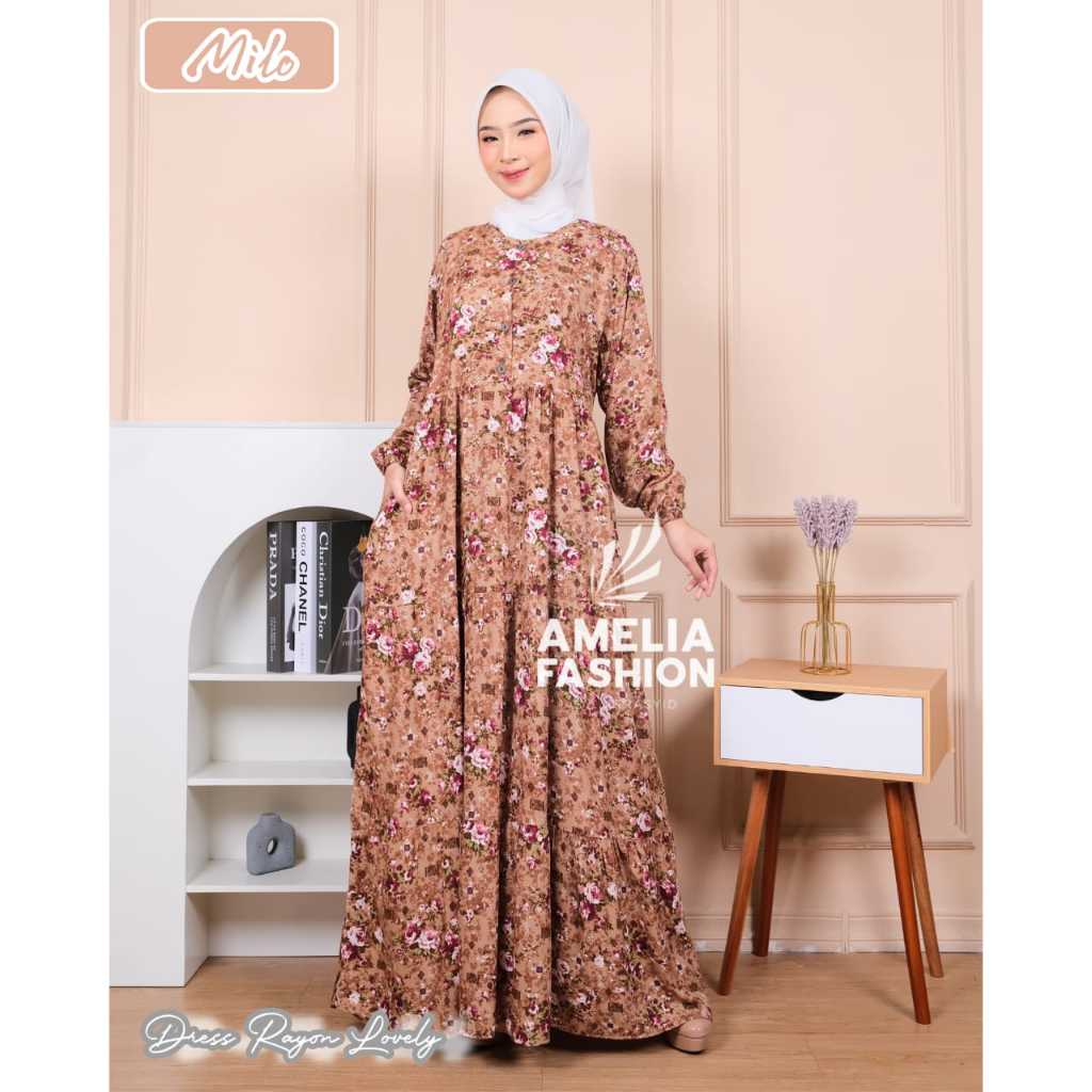 rayon ORI Amelia, homedress amelia