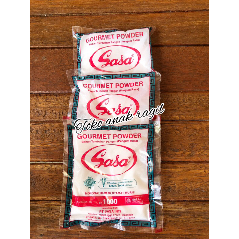 

Sasa 1 pak isi 10 sachet
