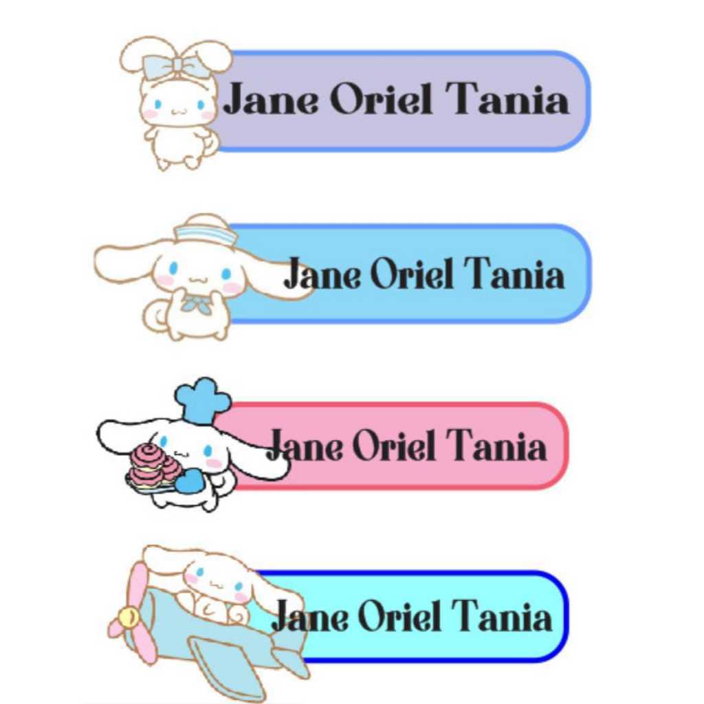 

Stiker Label Nama Custom/stiker Nama karakter/Stiker Karakter Nama Tahan Air
