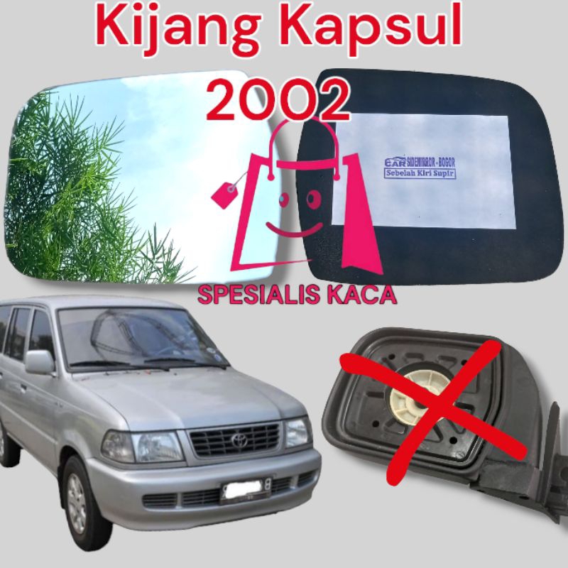 KACA SPION (HANYA kaca) toyota kijang LGX 2002 diesel tahun 2002