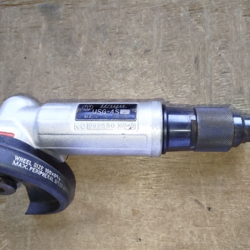 Mesin Gerinda Angin URYU USG-4S Size 4" Original Made in Japan