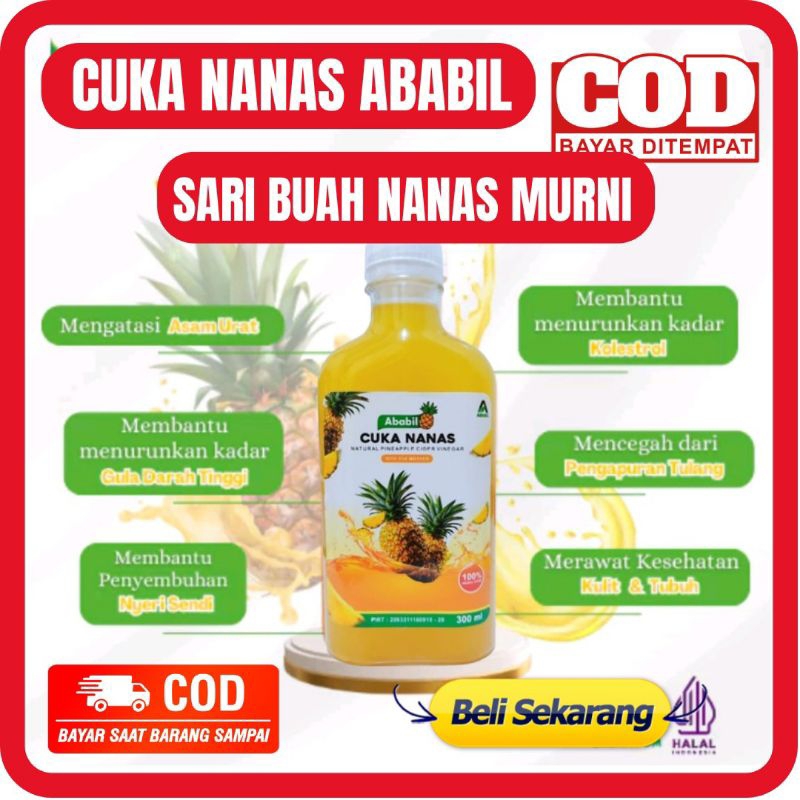 

CUKA NANAS UNTUK DIABETES AMPUH CUKA NANAS ABABIL 300 ML CUKA NANAS WITH MOTHER ATASI DIABETES KOLESTEROL AMPUH