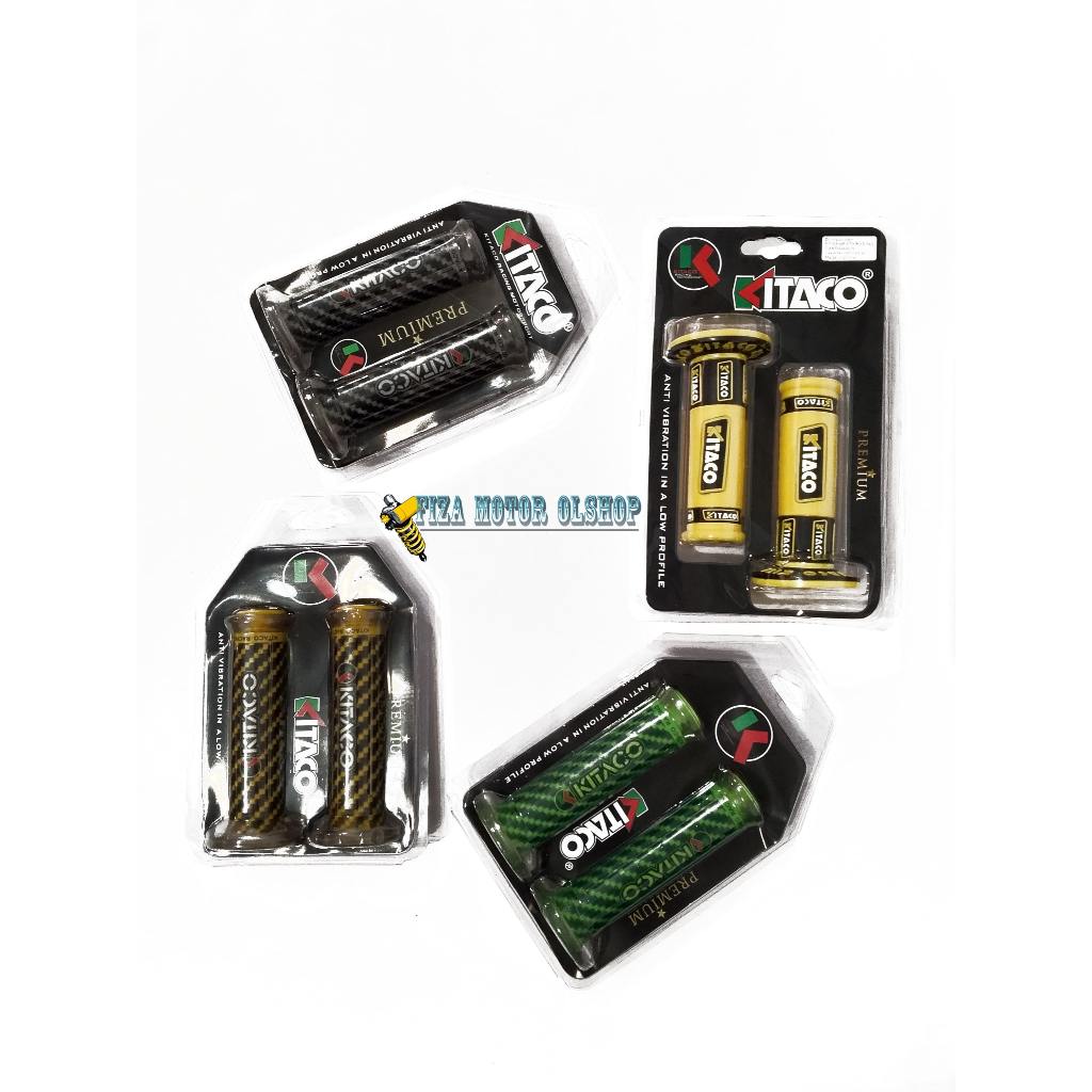 ( Kitaco Original ) Handgrip Hand Grip Handspat Motor Anti Slip Touring Empuk Fleksibel Universal