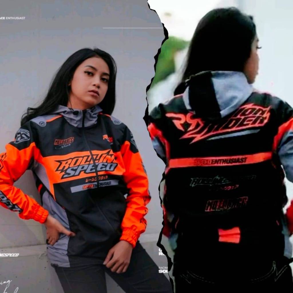 Jaket Rolling Speed Printing M- XXL/JAKET ROLLING SPEED