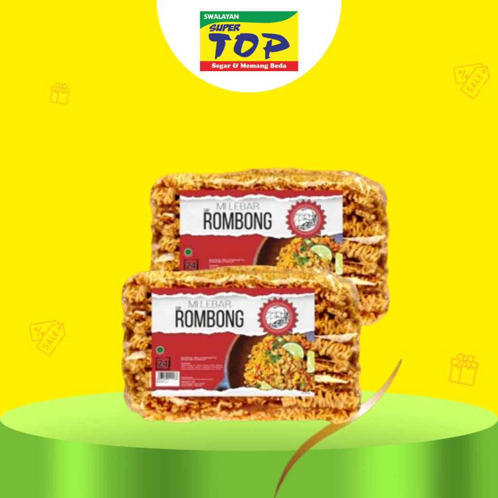 

~TOP~MIE ROMBONG 6 & 24 KEPING