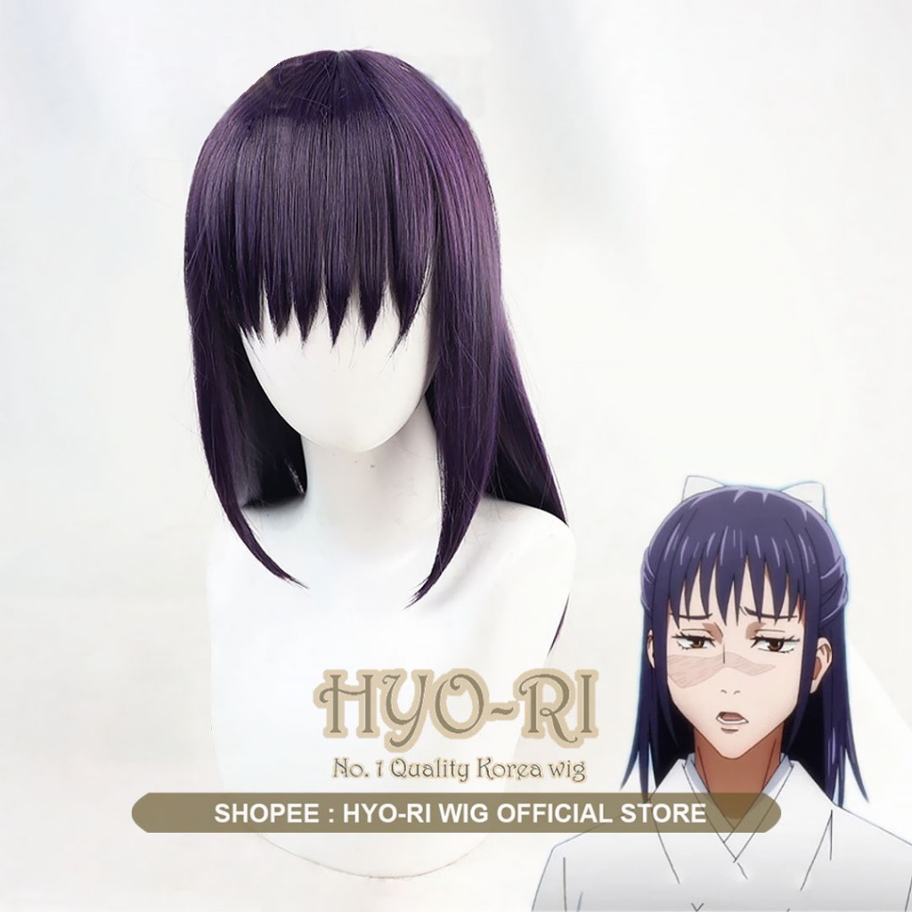 HYO-RI WIG : WIG IORI UTAHIME WIG UTAHIME IORI WIG COSPLAY ANIME JUJUTSU KAISEN