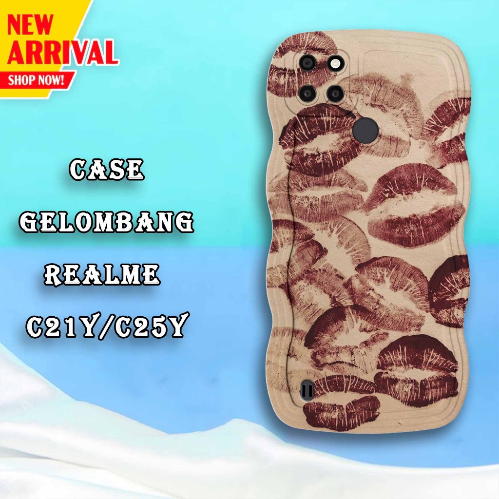 Case Hp - Gelombang Realme C21Y-C25Y - Casing Hp - Gelombang Realme C21Y-C25Y  - External_Acc  - Mot