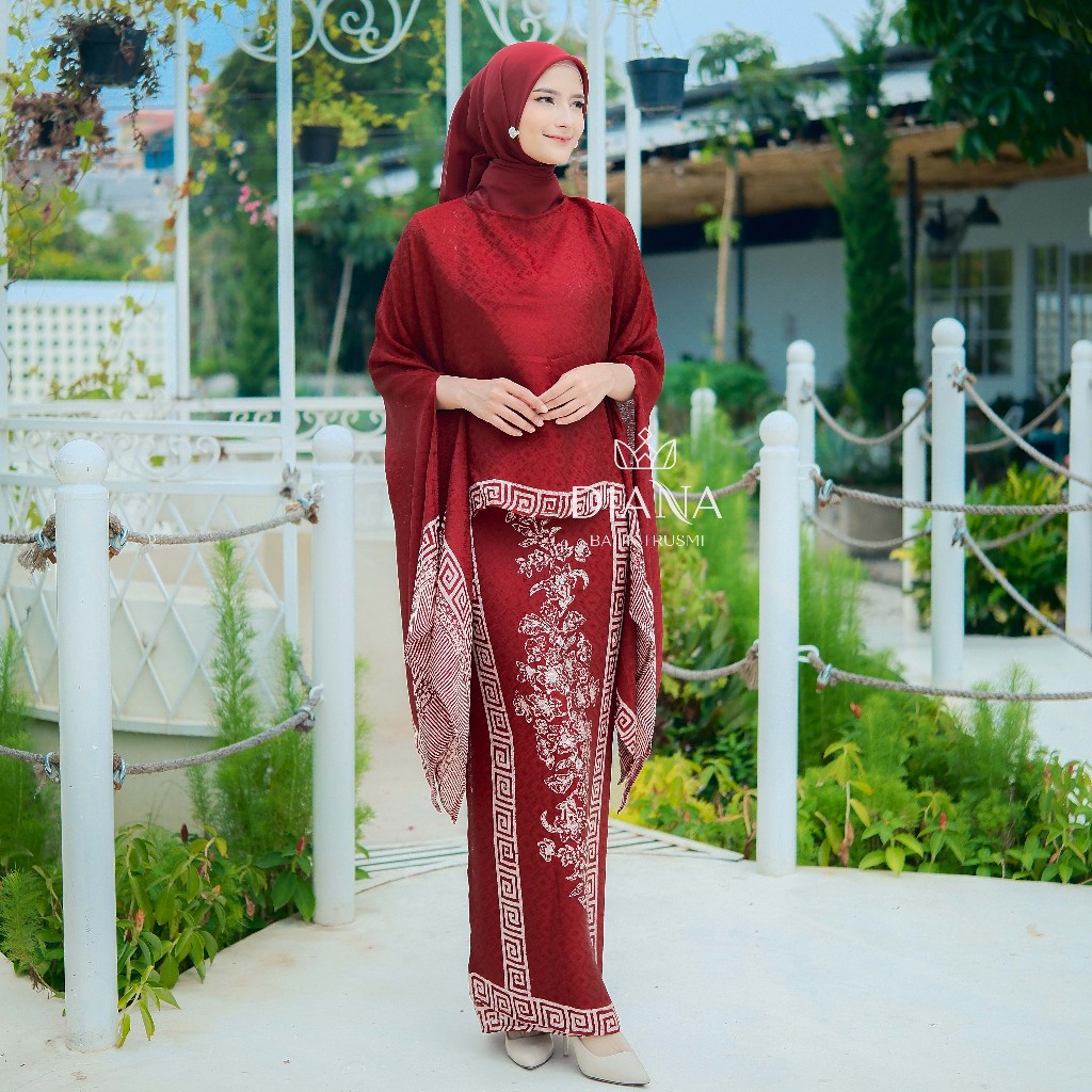 Diana Batik - SET SABRINA BATIK VISCOSE | One set Batik Viscose | Blouse Batwing
