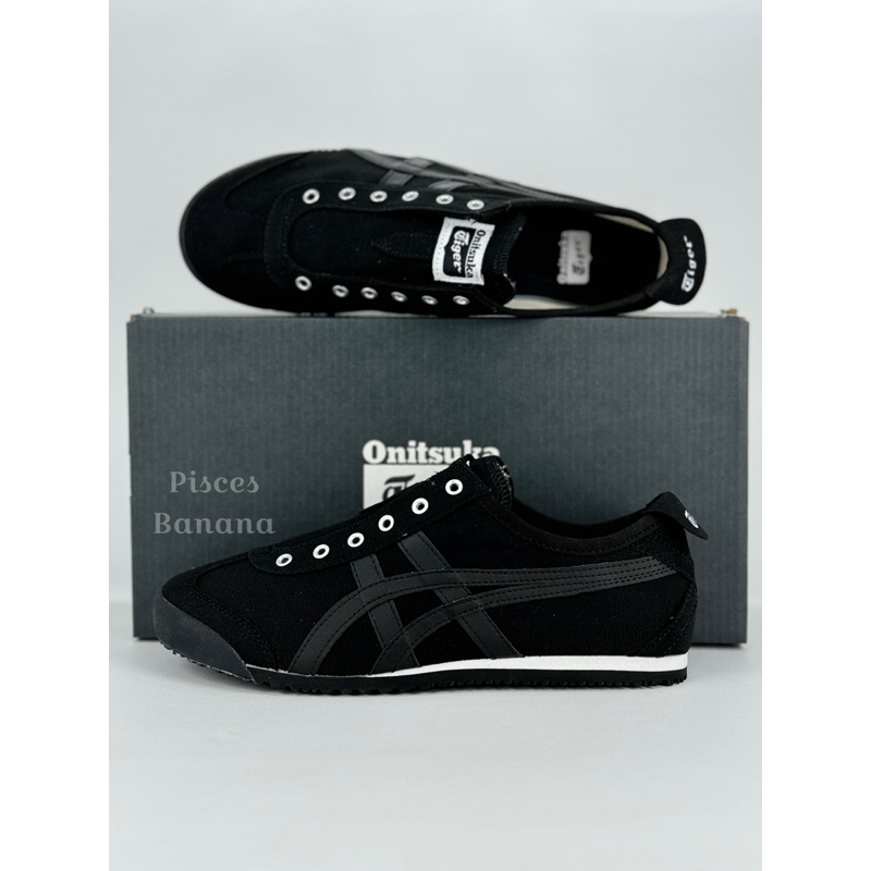 MURAH Sepatu ONITSUKA Slip On Triple Black