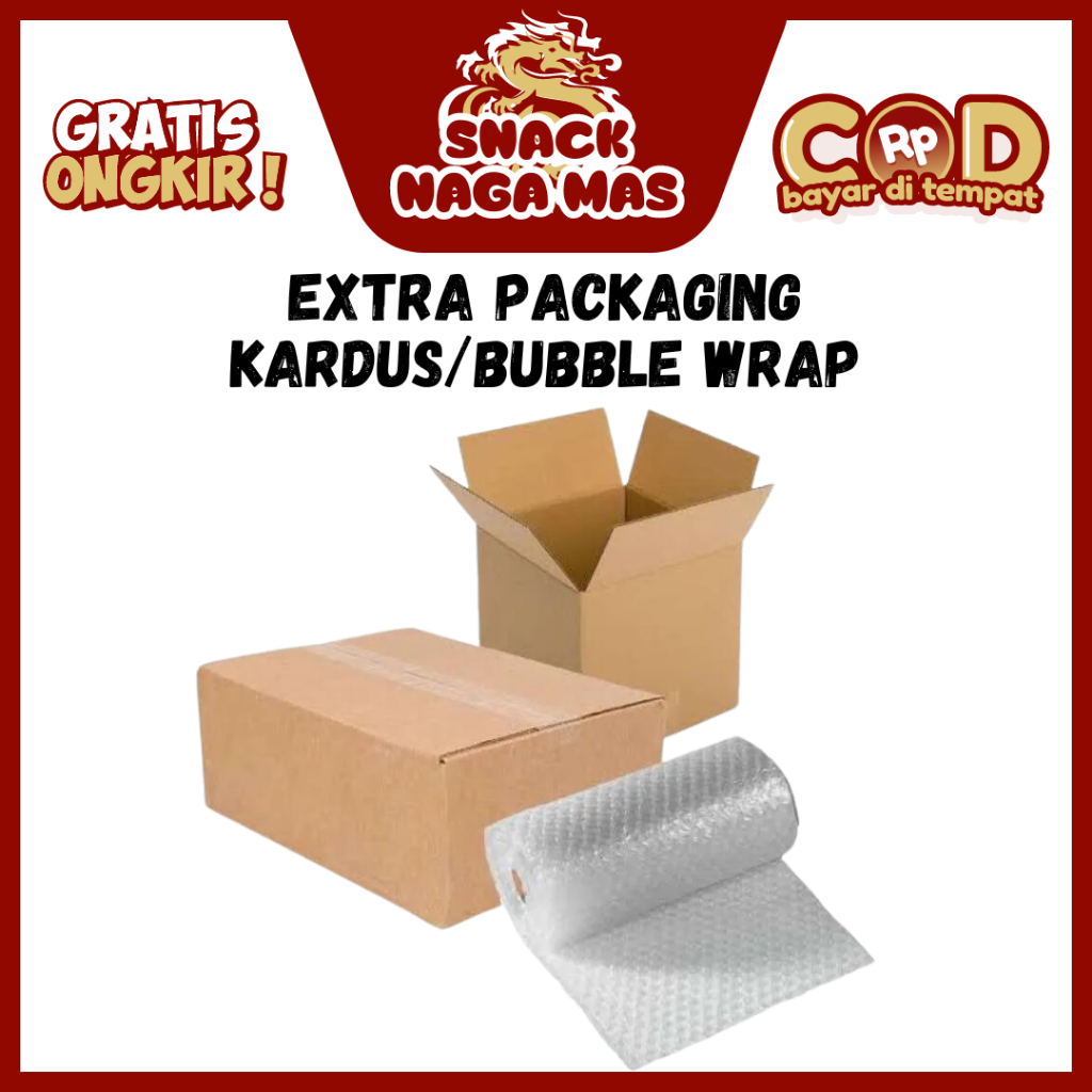 

TAMBAHAN EXTRA PACKING KARDUS / BUBBLE WRAP