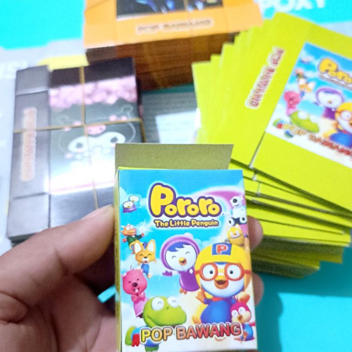 

HJ6 1pcs kotak pop bawang kosong
