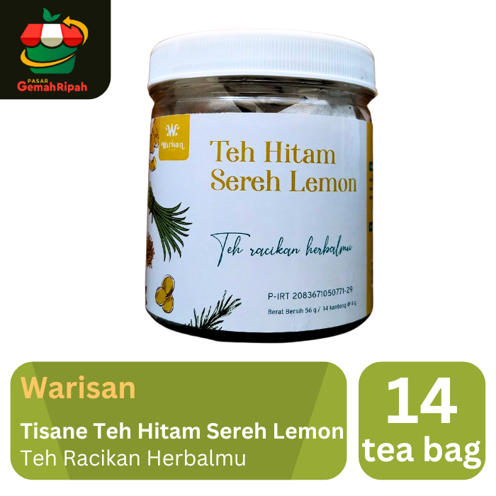

Tisane Teh Hitam Sereh Lemon