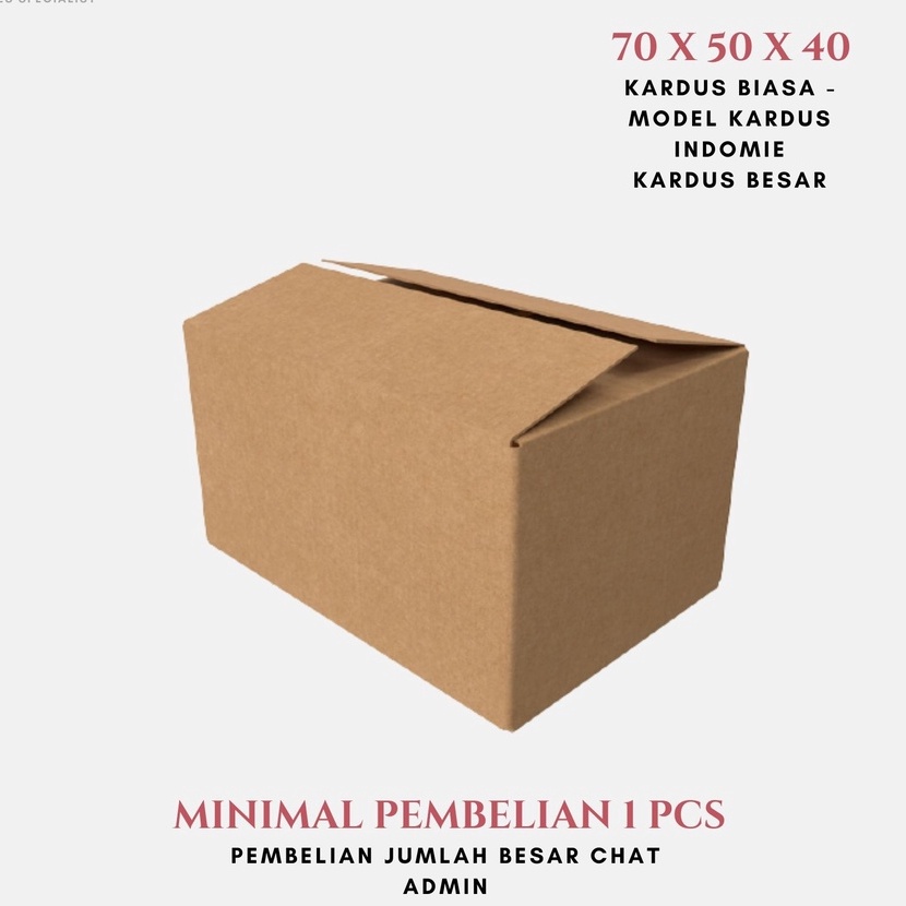 

Terjangkau Kardus Besar Packing 7x5x4 Box Kardus Polos Baru Besar Kuat Packaging Pindahan Termurah