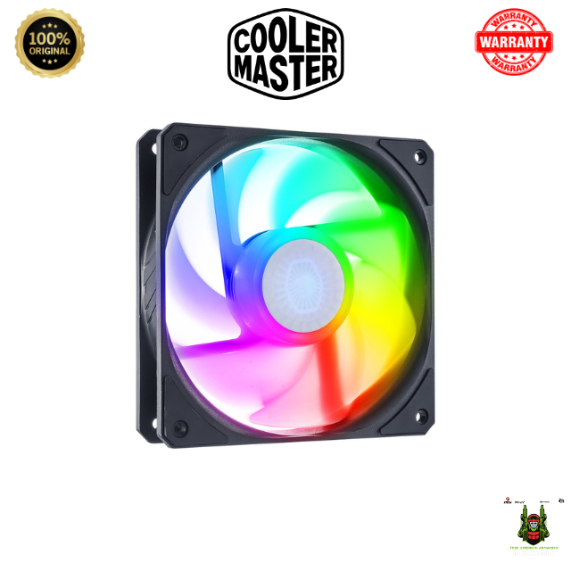 COOLER MASTER MASTERFAN SICKLEFLOW 120 ARGB FAN CASE BLACK