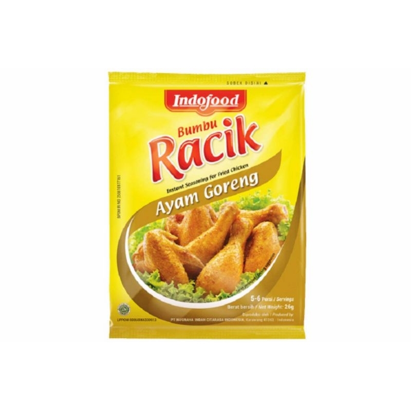 

BUMBU RACIK 1 RENCENG 10PCS INDOFOOD/BUMBU MASAK INSTAN/ BUMBU DAPUR MURAH