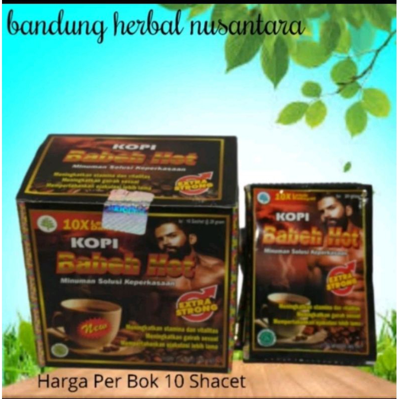 

Kopi Babeh Hot Isi 10 Sachet